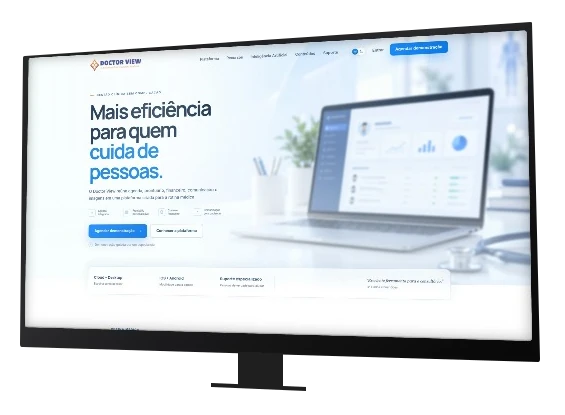 Site Doctor View em um monitor